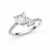 Pierścionek MI AMOR promise ring srebro 925 (srebrny)