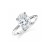 Pierścionek DREAM 1ct promise ring srebro 925 (srebrny)
