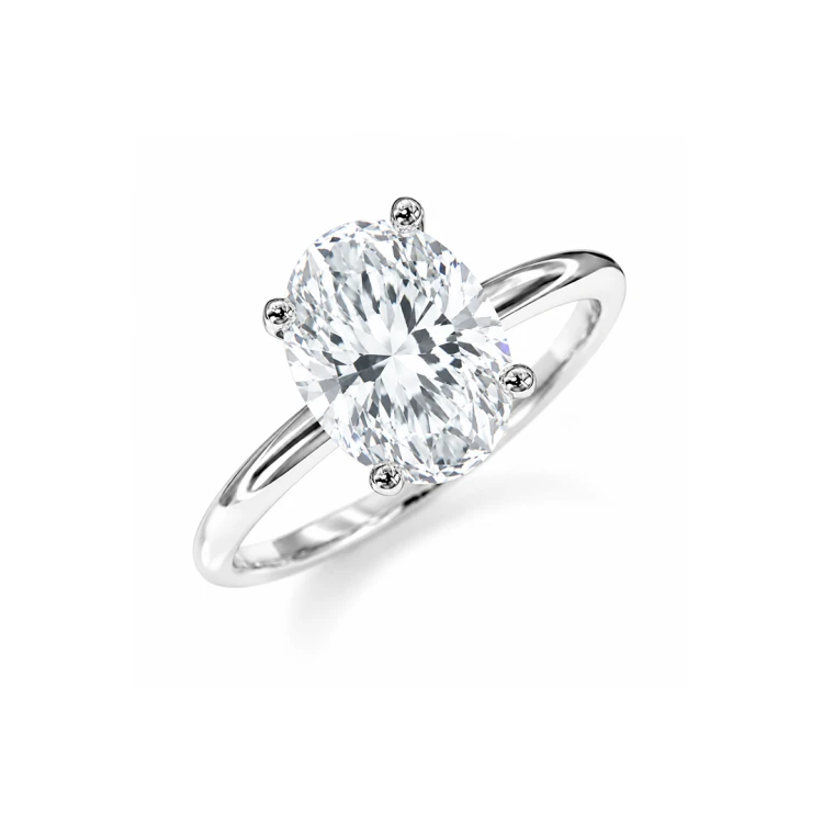 Pierścionek DREAM 1ct promise ring srebro 925 (srebrny)