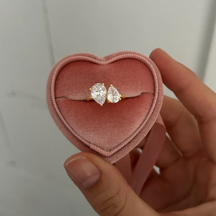 Pierścionek AURORA w stylu old money srebro 925 pozłacany 14k